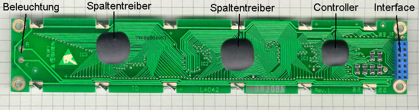 2x40-Display
        (Rückseite)