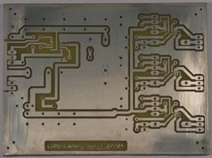 geätzte Platine