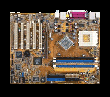 ASUS-NForce2-Board ohne Northbridge-Lüfter